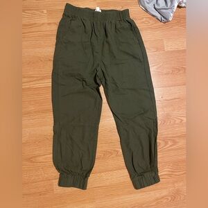 Army Green Linen Joggers from Francesca’s